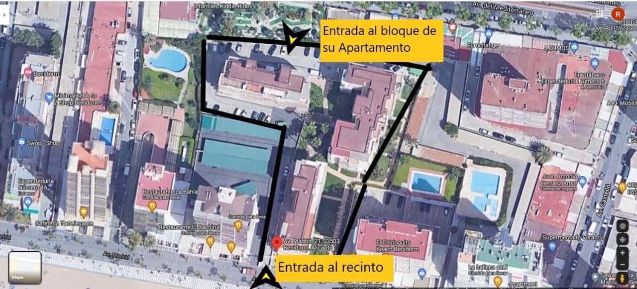 Apartamento Completo El Pato De Loix Lägenhet Benidorm Exteriör bild